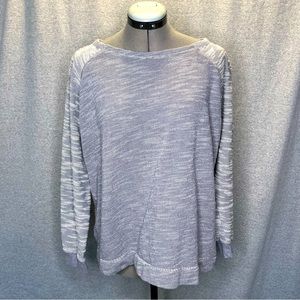 Champion gray white space dyed sweatshirt
